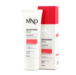 کرم ضد آفتاب با فاکتور حفاظتی 50 (SPF 50) ام ان دی مناسب پوست خشک آرایشی و بهداشتی